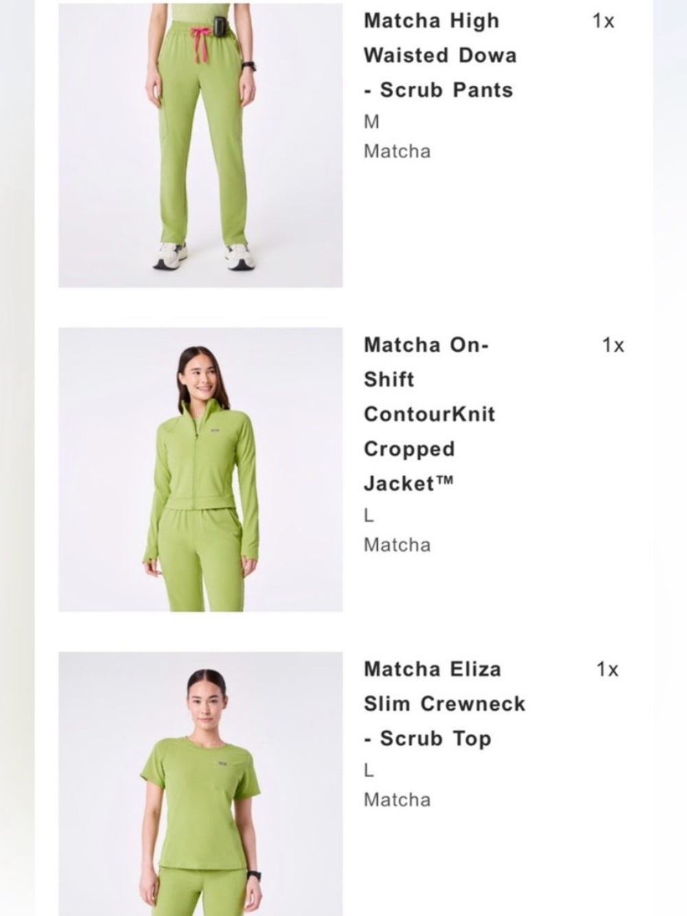 Figs Matcha Set/Bundle